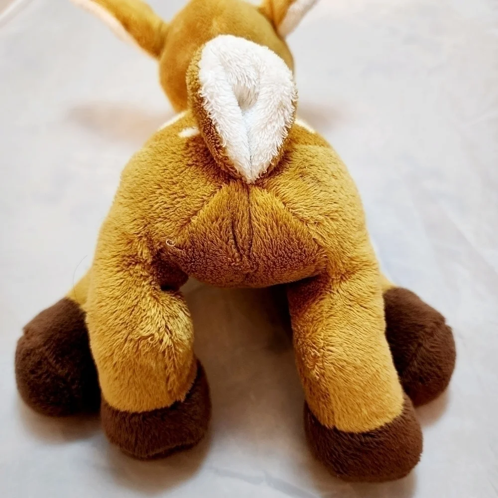 Ganz Webkins Baby Deer Spotted Brown Fawn Plush Stuffed Animal No Code Soft Toy